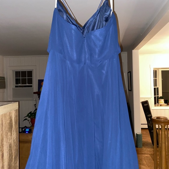 Jenny Yoo Inesse Dress Navy - Picture 2 of 7